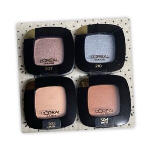 L'Oréal Paris Colour Riche Eyeshadow, Pack Of 4, Colors: #304,#210, #302, #207